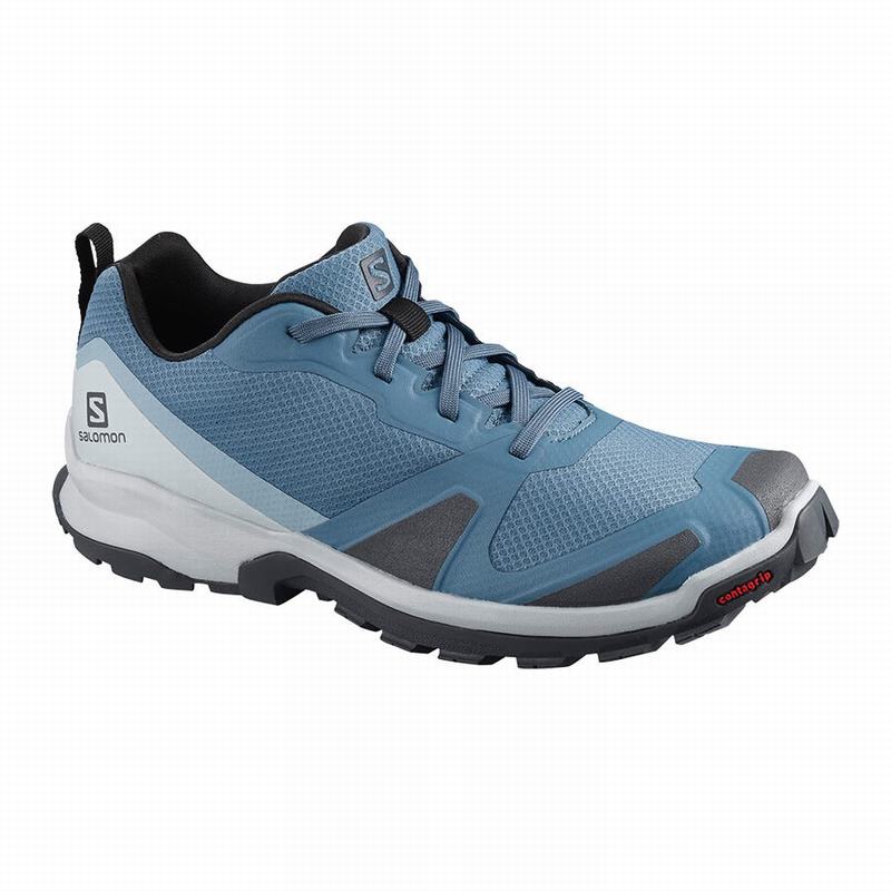 Salomon Israel XA COLLIDER W - Womens Trail Running Shoes - Blue/Black (ZBIY-39841)